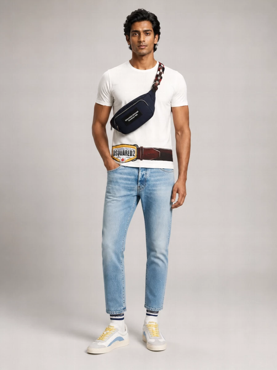 Dsquared2 Cotton Printed T-Shirt