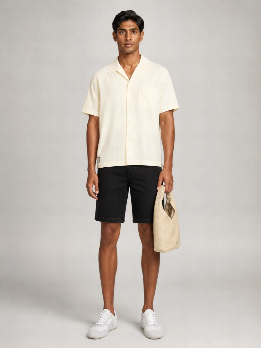 Entire Studios Cotton Short-Sleeve Shirt