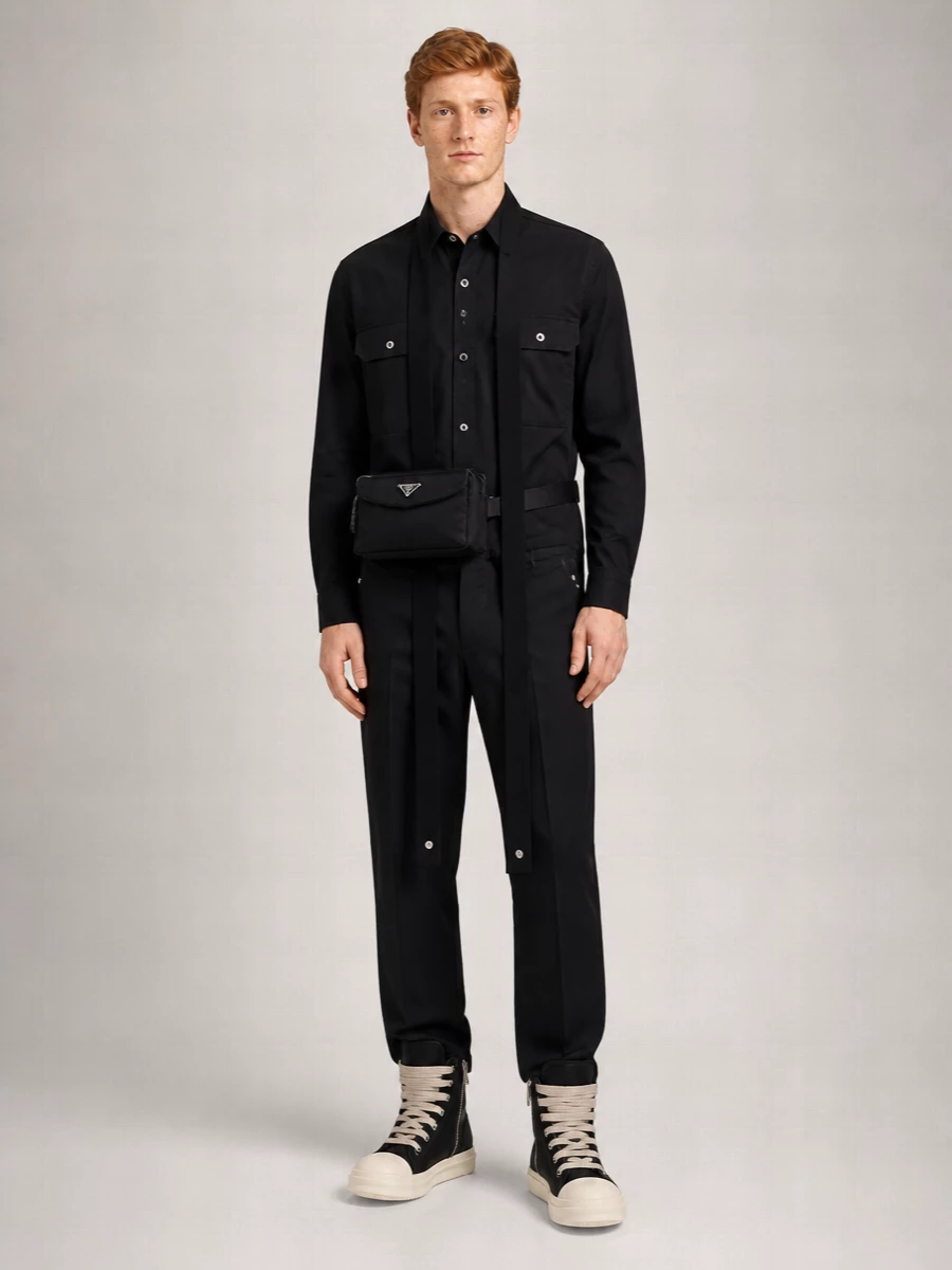 Rick Owens Drkshdw Straight-Leg Trousers
