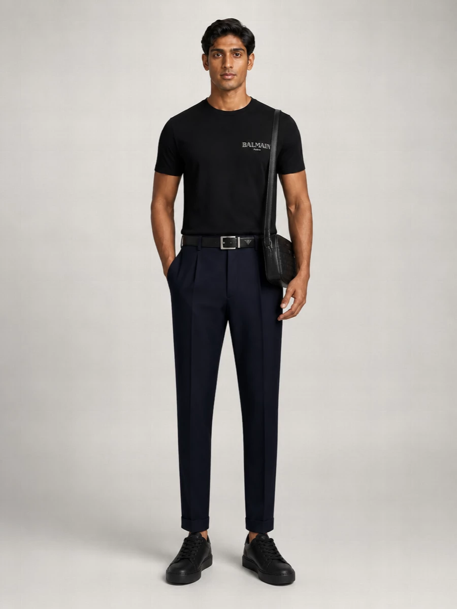 Balmain Organic Cotton Slim-Fit T-Shirt
