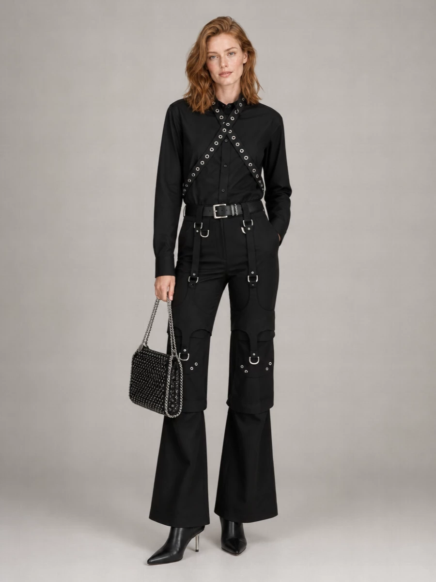 Off-White Cotton Loose-Fit Shirt