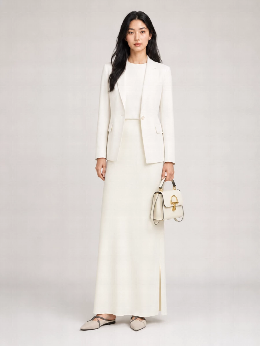 Uma Wang Linen Suit Jacket