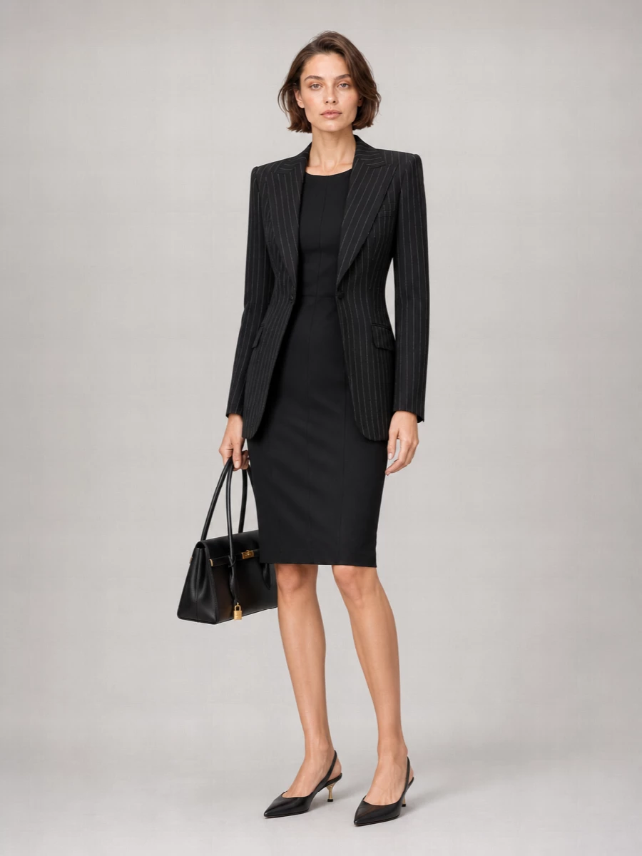 Dolce&Gabbana Embroidered Wool Blazer