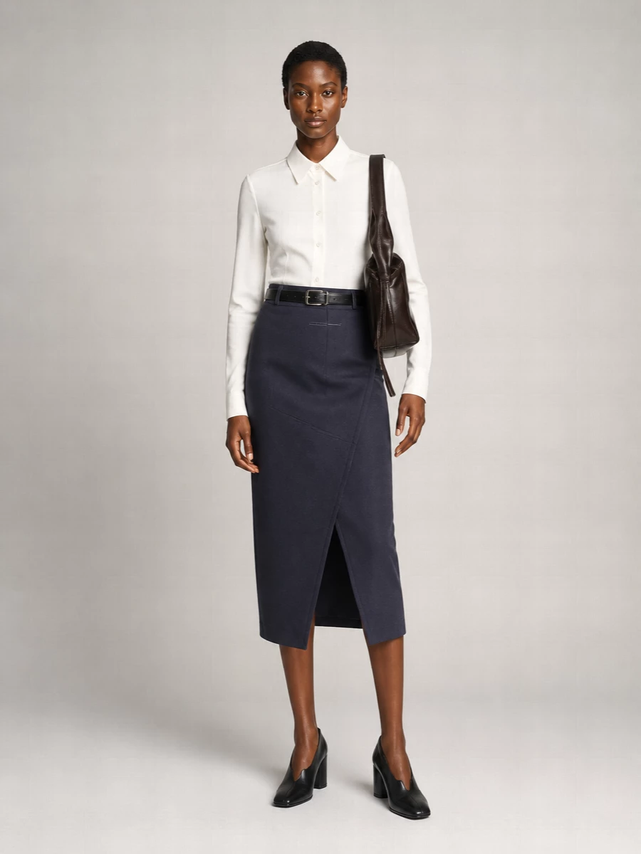 Mm6 Maison Margiela Midi Skirt