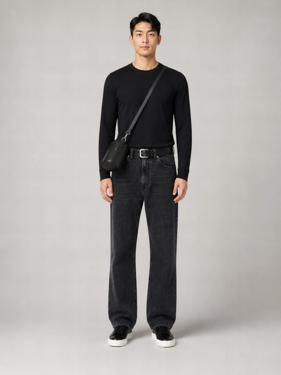 Rick Owens Cotton Ribbed Long-Sleeve T-Shirt