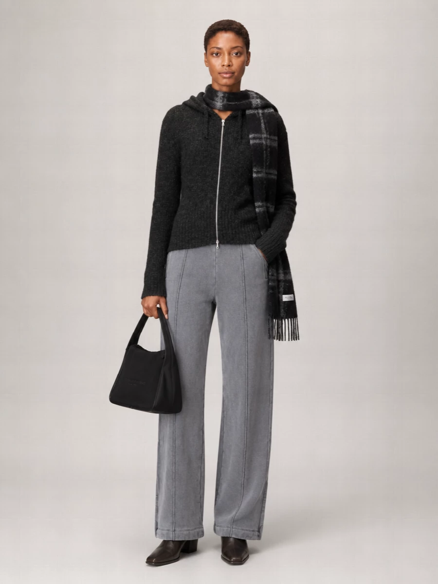 Our Legacy Checked Alpaca Wool Scarf