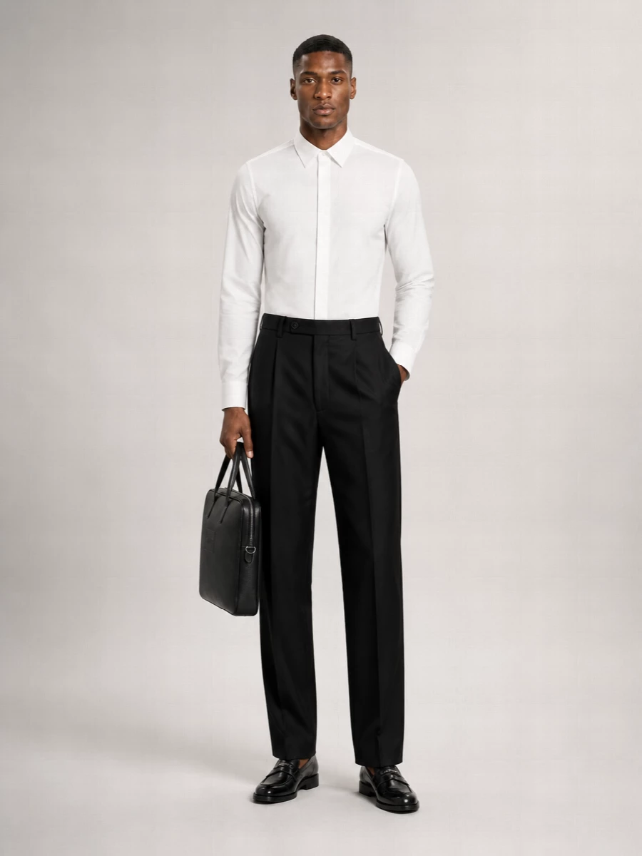 Fendi Leather Loafers