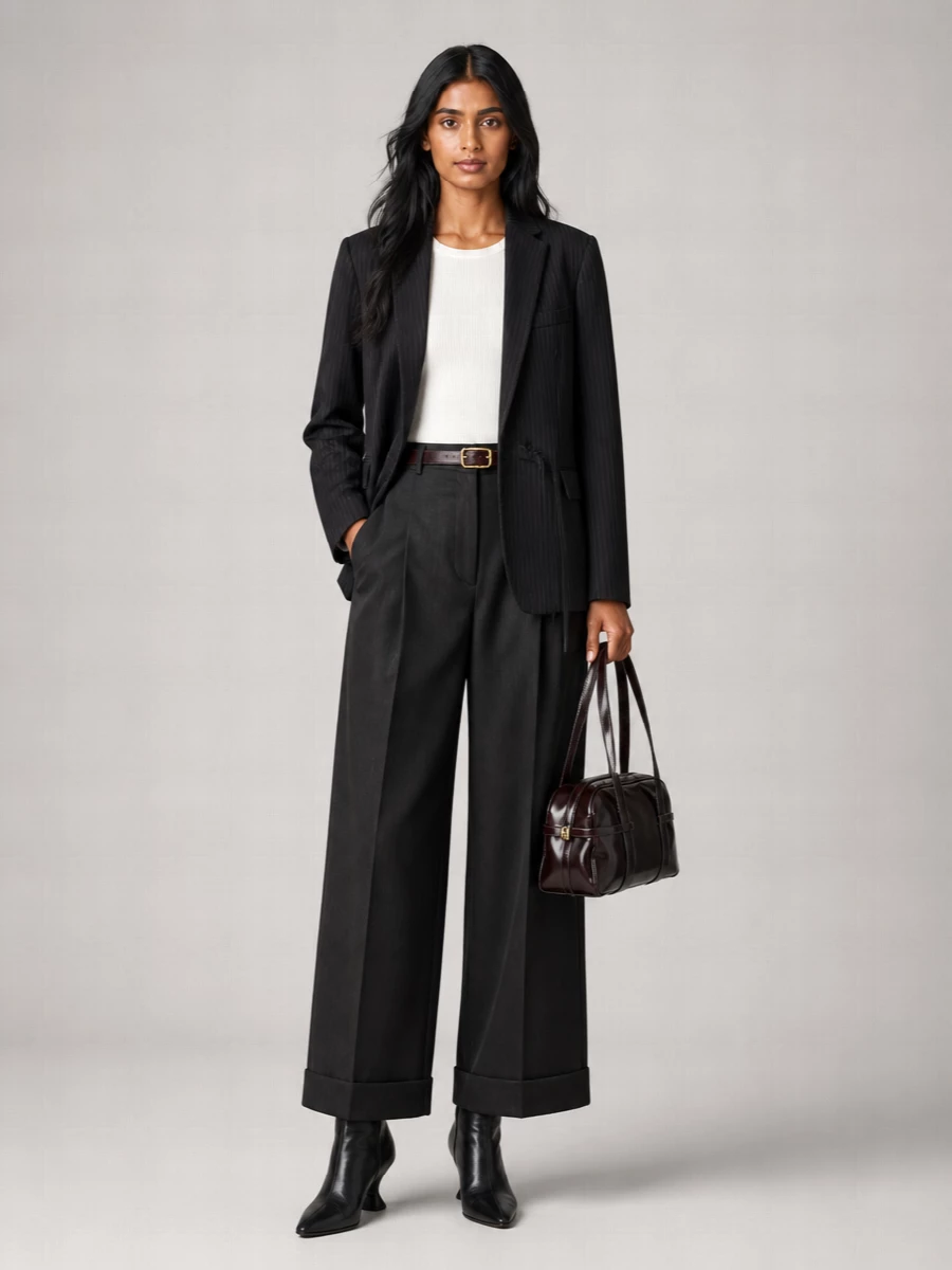 Dries Van Noten Pinstripe Blazer