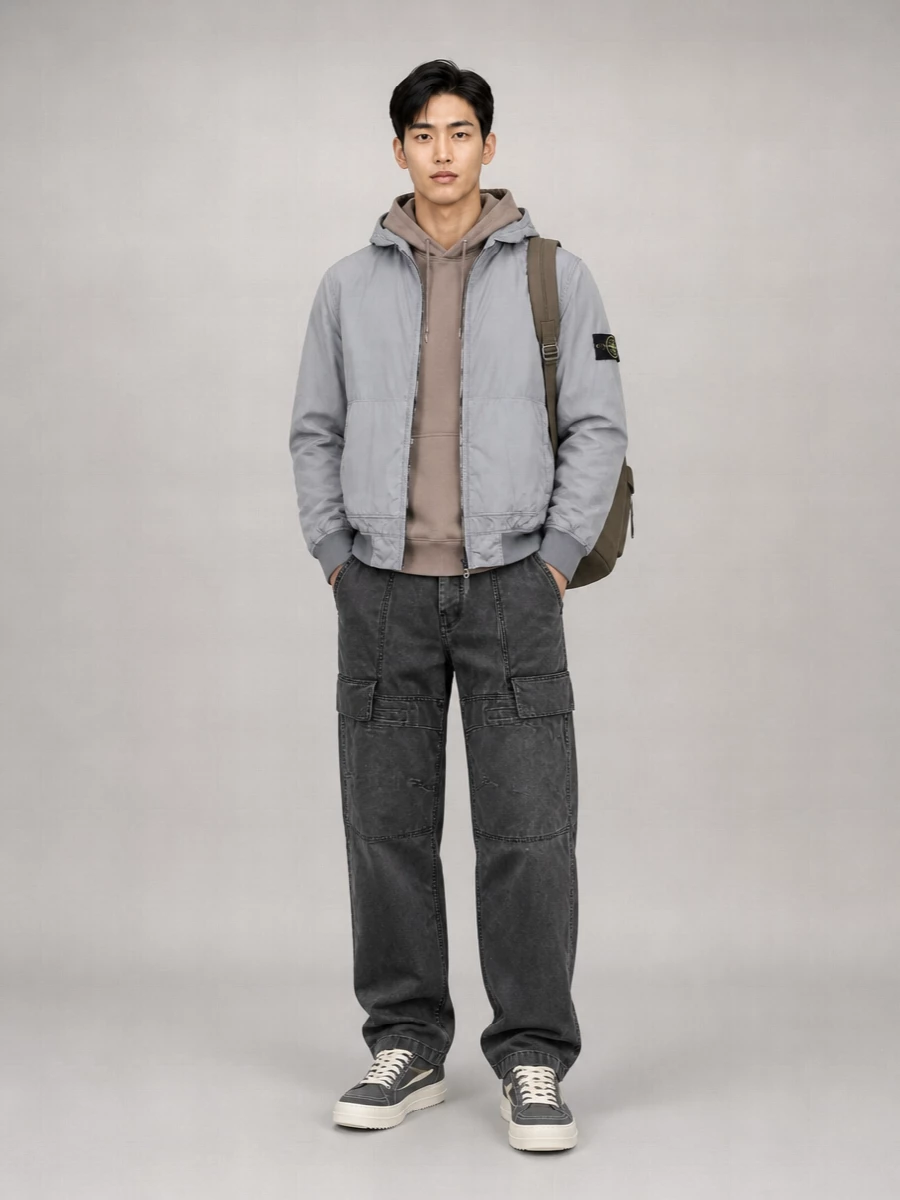 Rick Owens Drkshdw Leather Low-Top Sneakers