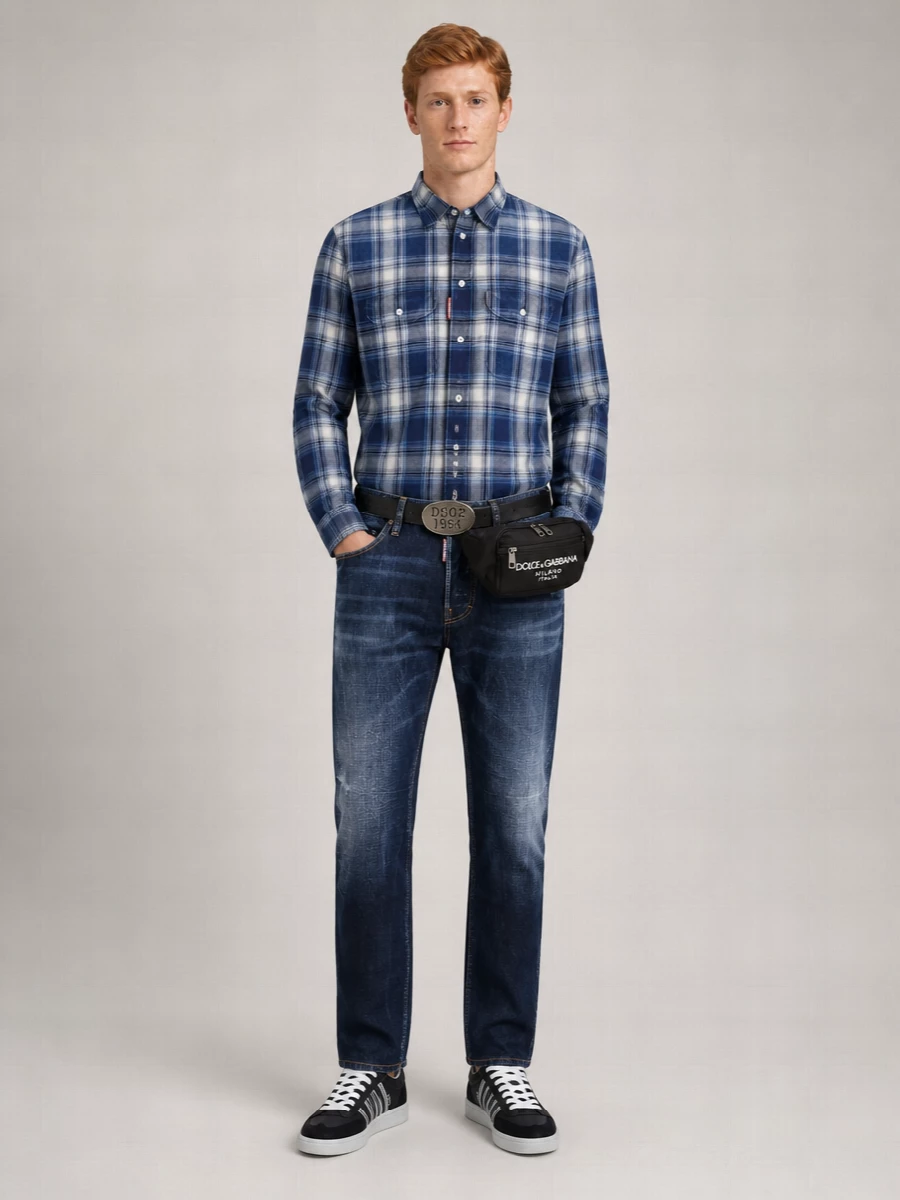 Dsquared2 Denim Straight-Leg Jeans