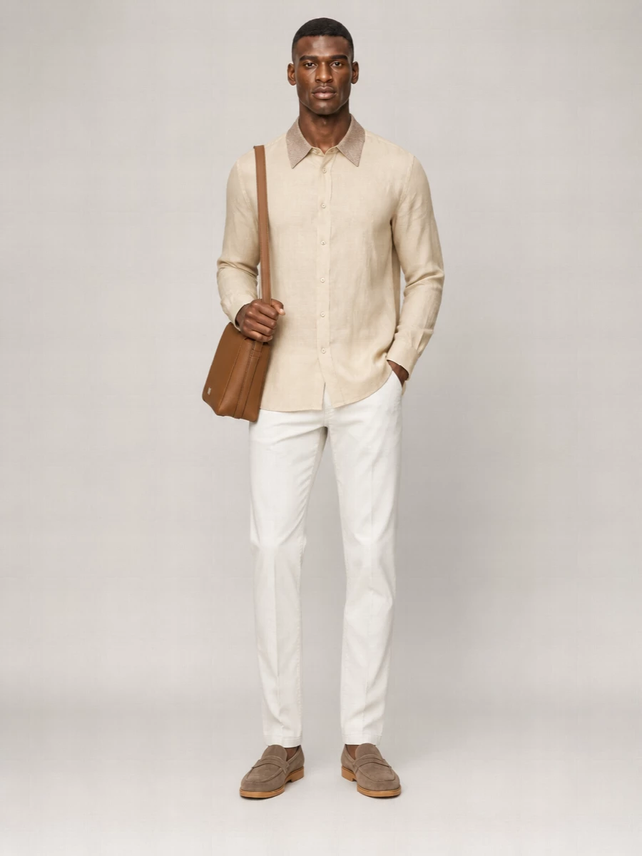 Jacob Cohen Studded Cotton Shirt
