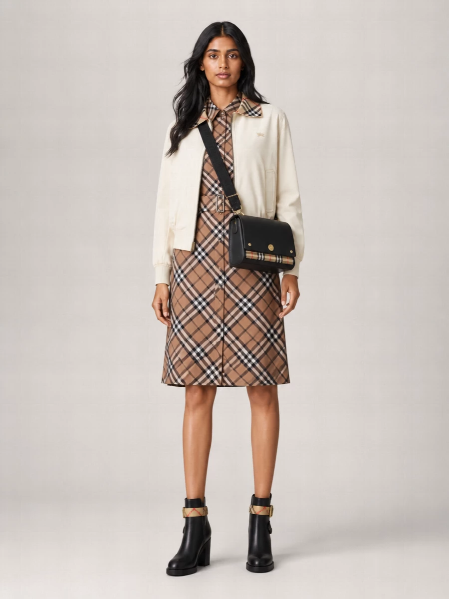 Burberry Cotton Single-Breasted Coat