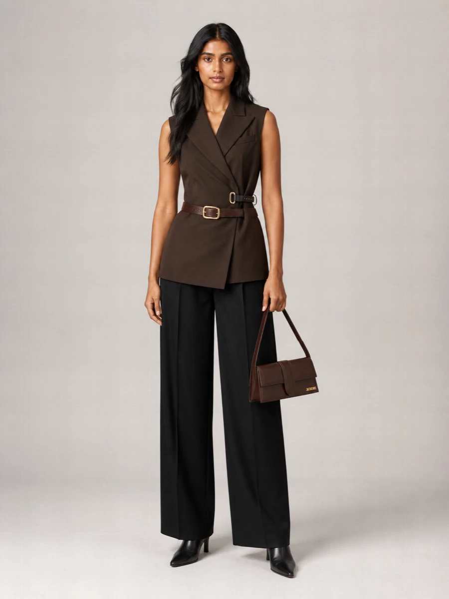 Sportmax Sleeveless Tailored Blazer
