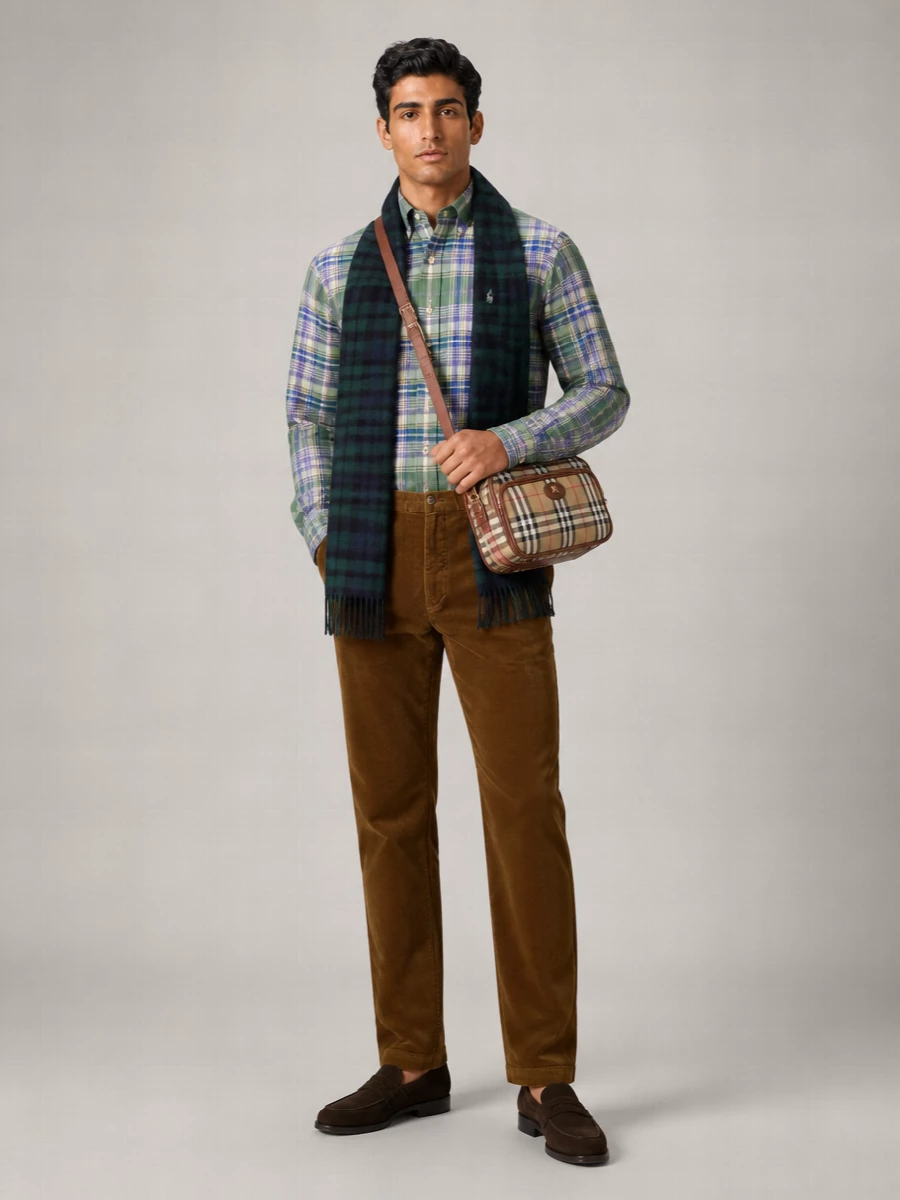 Polo Ralph Lauren Checked Cotton Long-Sleeve Shirt