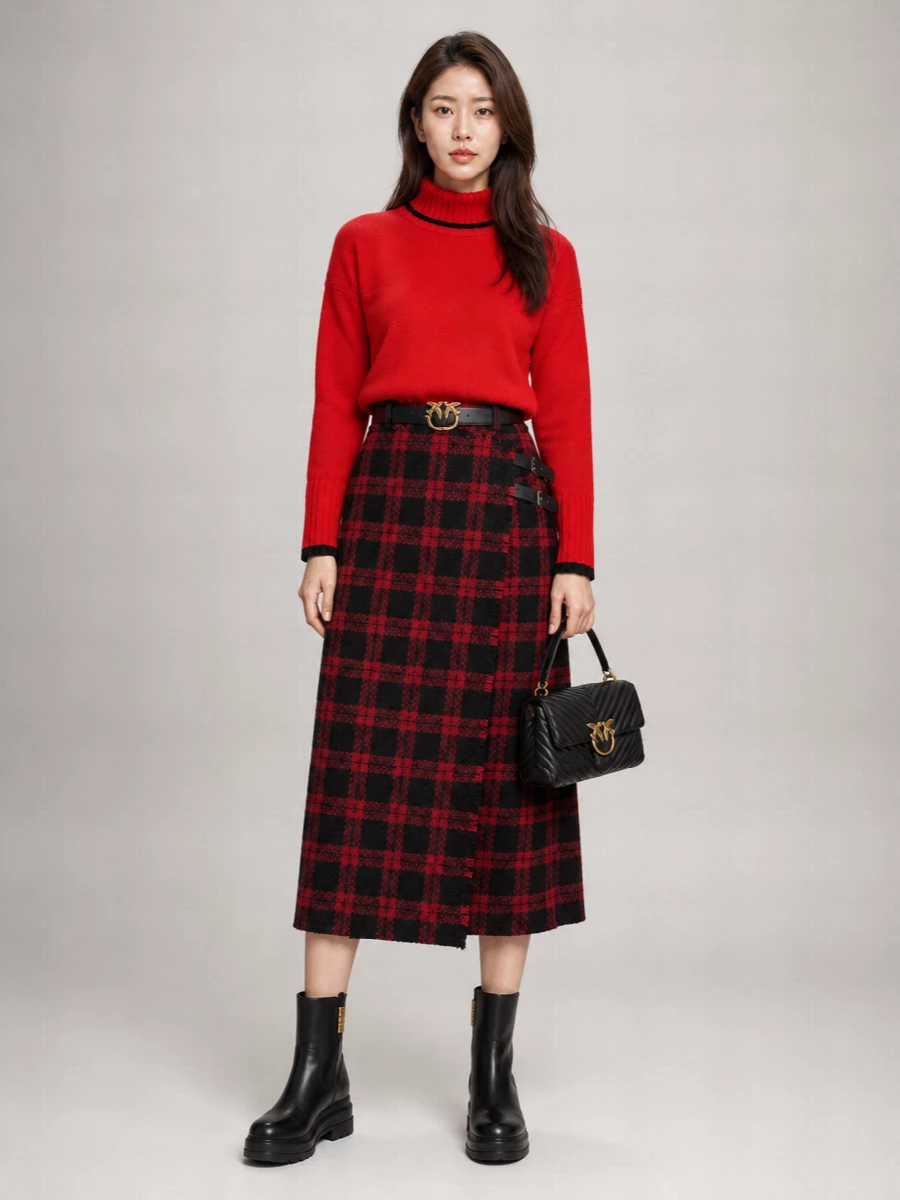 Pinko wrap skirt