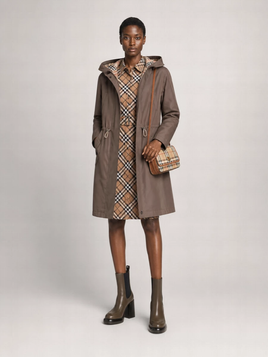 Burberry Cotton Fitted Jacket