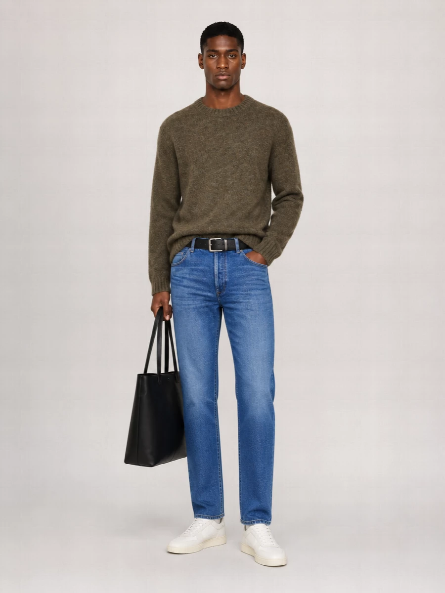 A.p.c. Denim Fairfax Straight-Leg Jeans