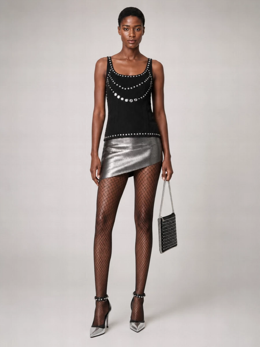 Gimaguas Silk Mini Dress