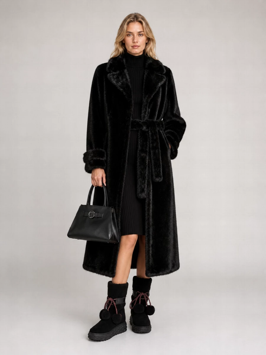 Bb Couture Faux Fur Jacket