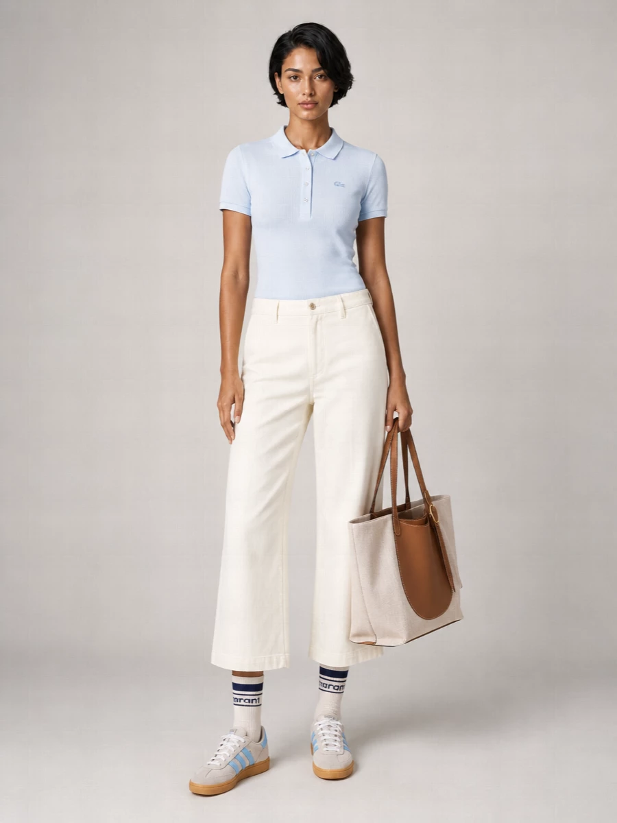 Longchamp Canvas Shoulder Bag