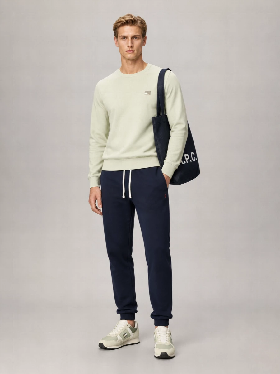 Tommy Hilfiger Cotton Crew-Neck Sweatshirt