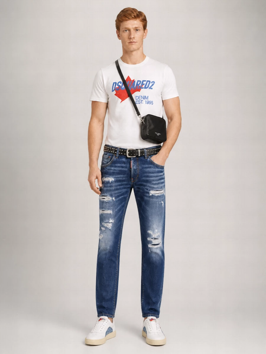 Dsquared2 Denim Straight-Leg Jeans