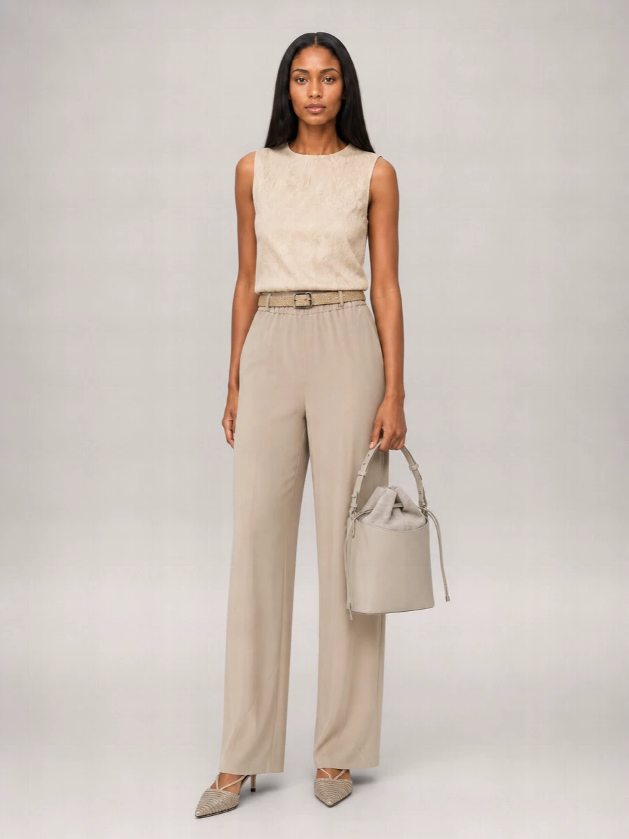 Giorgio Armani Wide-Leg Trousers
