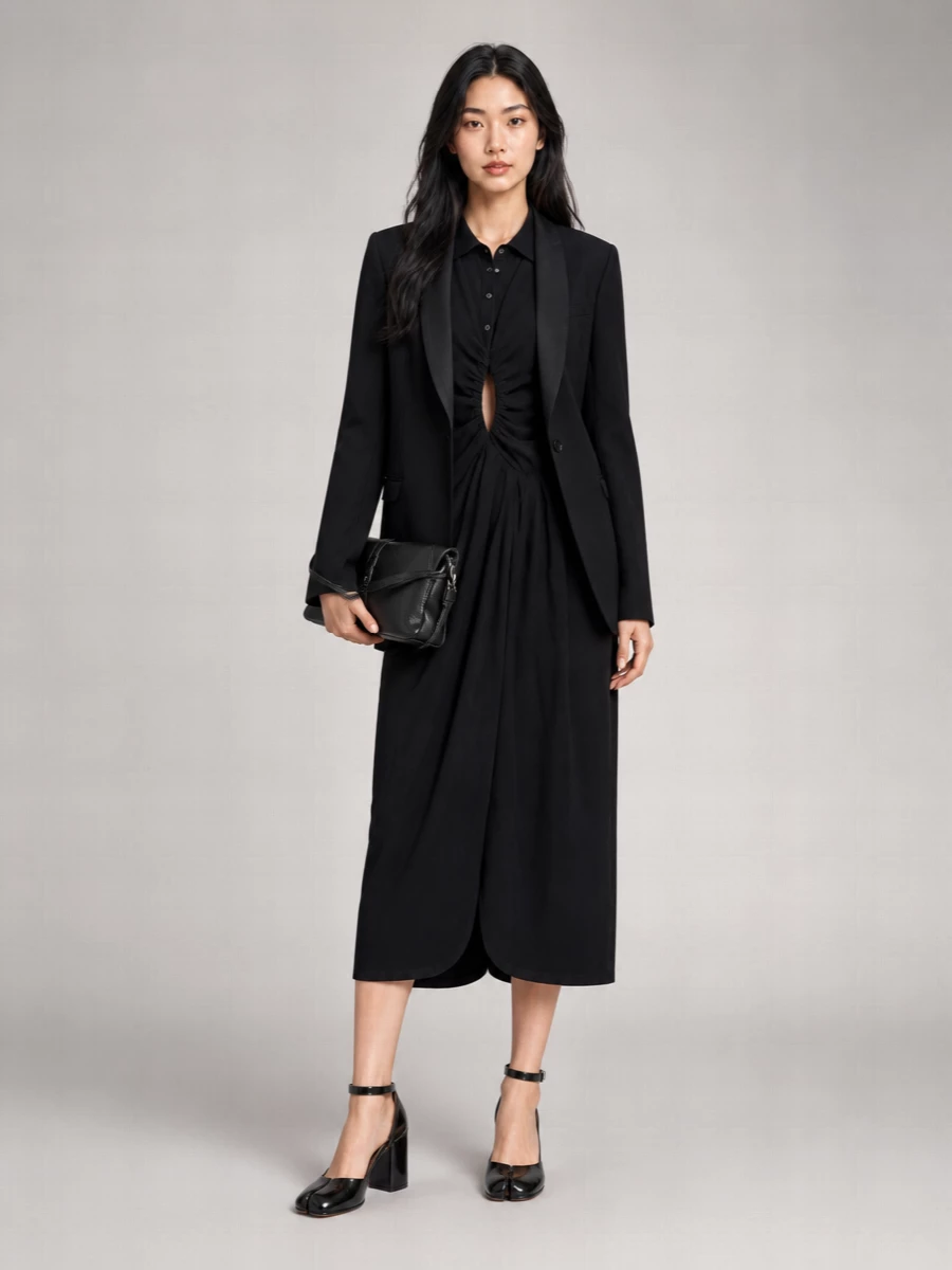 Maison Margiela Wool Single-Breasted Blazer