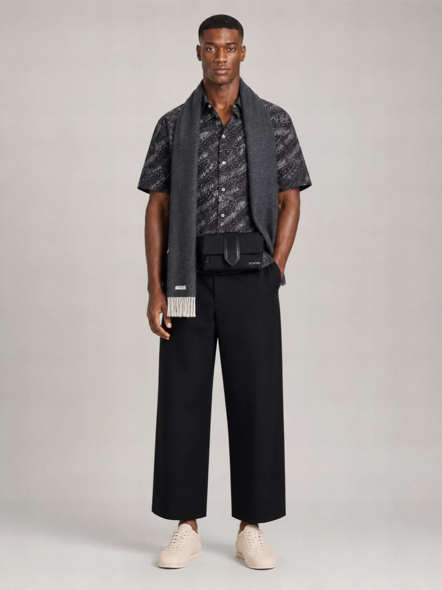 Jacquemus Printed Short-Sleeve Shirt