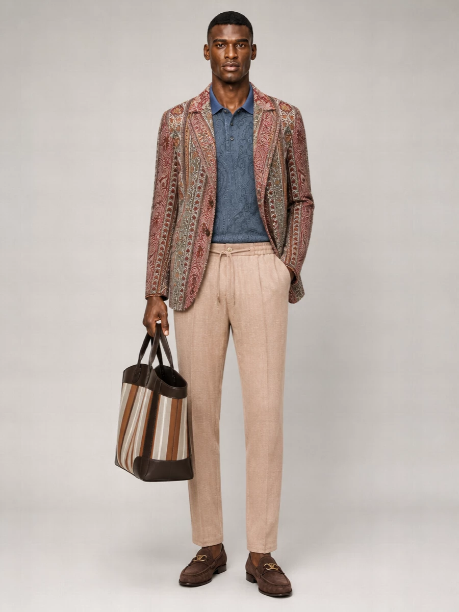 Etro Balmacaan Overshirt