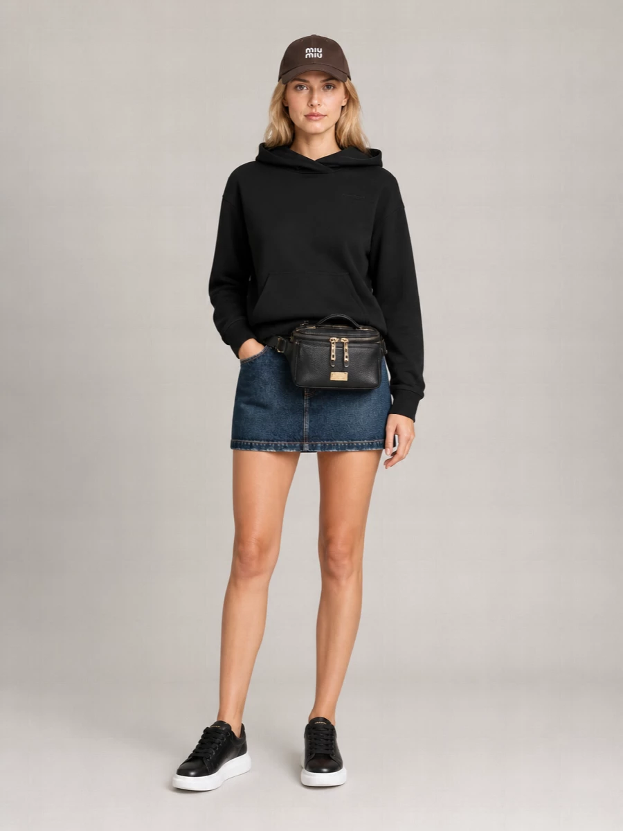 Mc Queen Leather Low-Top Sneakers