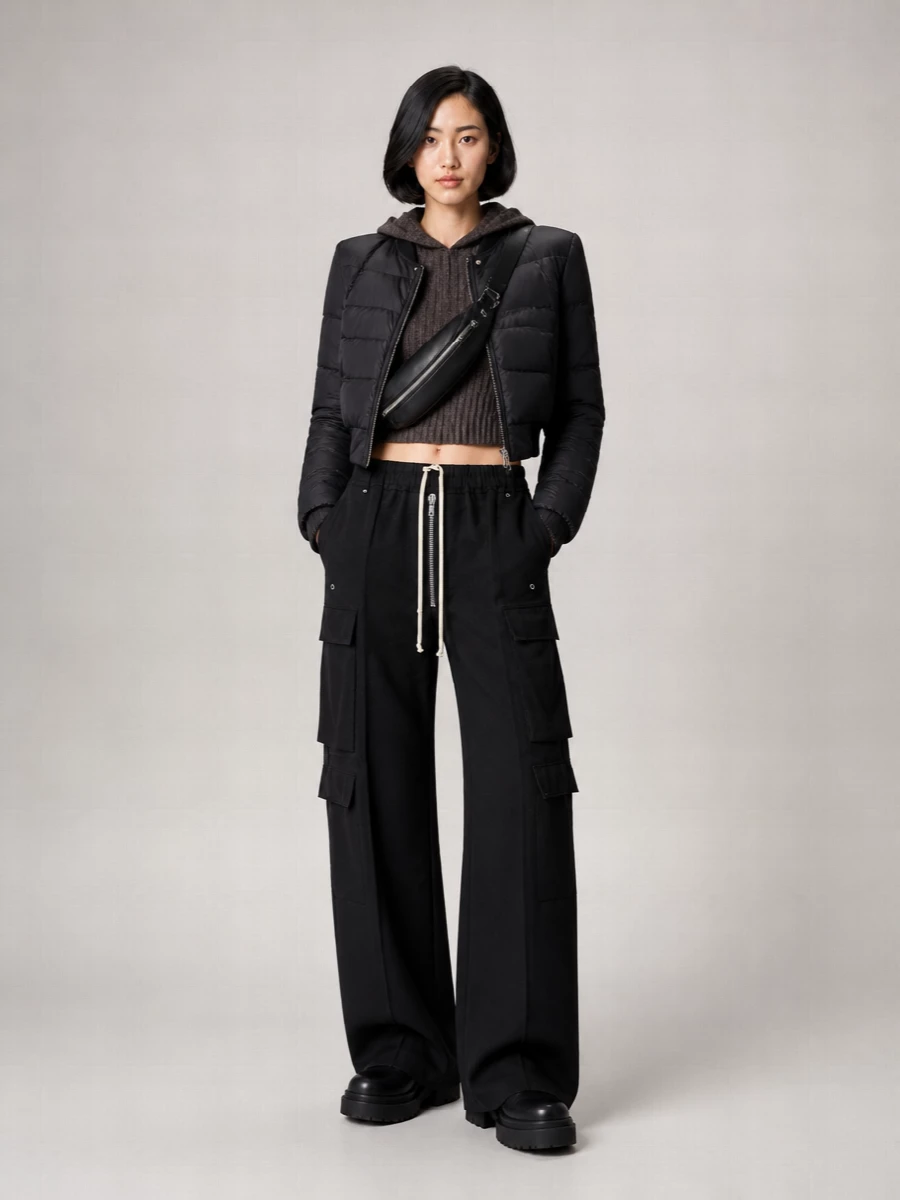 Rick Owens Leather Ankle Boots