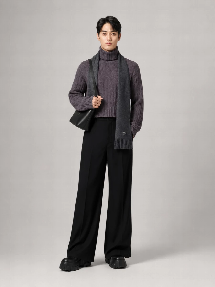 Rick Owens Cashmere Silk Crewneck Jumper