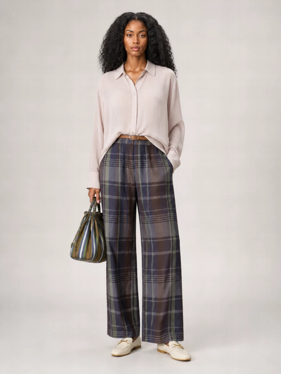 The Frankie Shop Wide-Leg Trousers