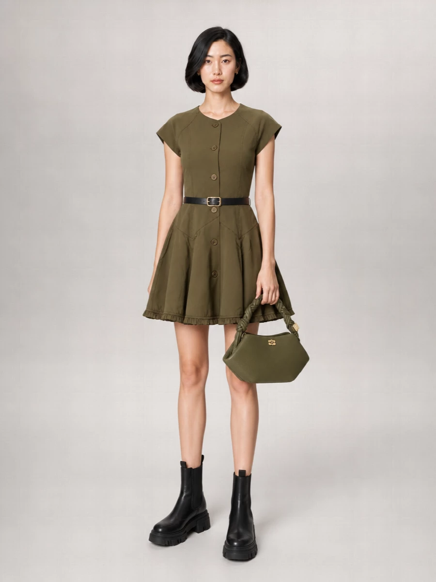 Ganni Bou Mini Shoulder Bag