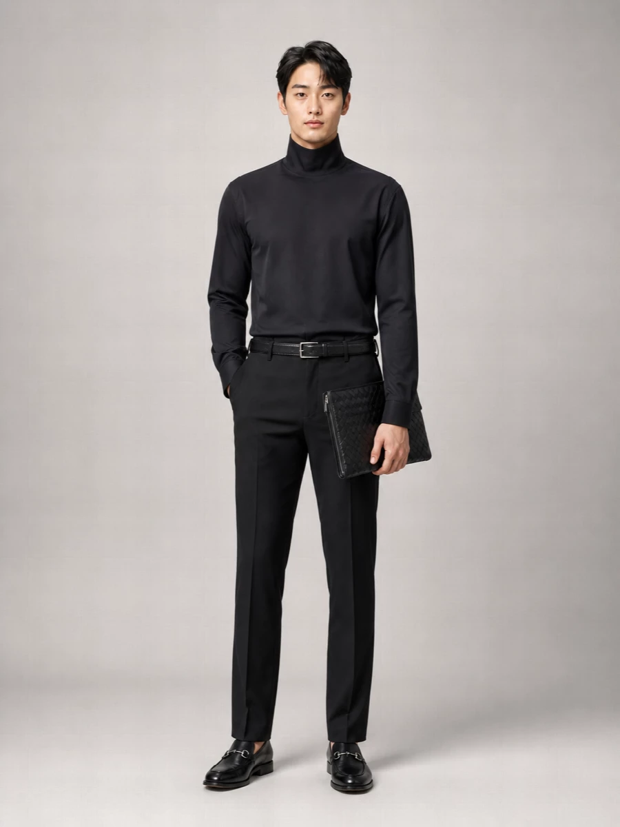Gucci Wool Trousers With Back Pockets And Belt Loops