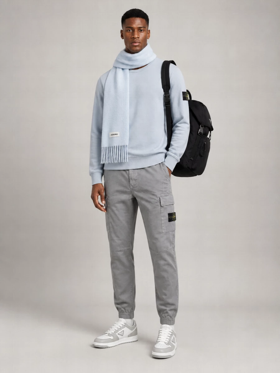 Stone Island Cotton Crewneck Sweatshirt
