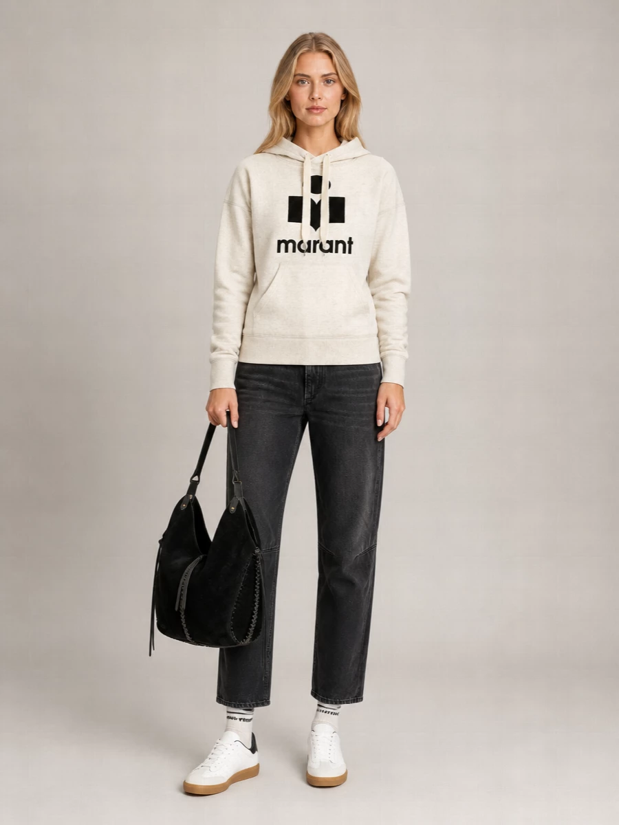 Isabel Marant Etoile Logo Print Hoodie