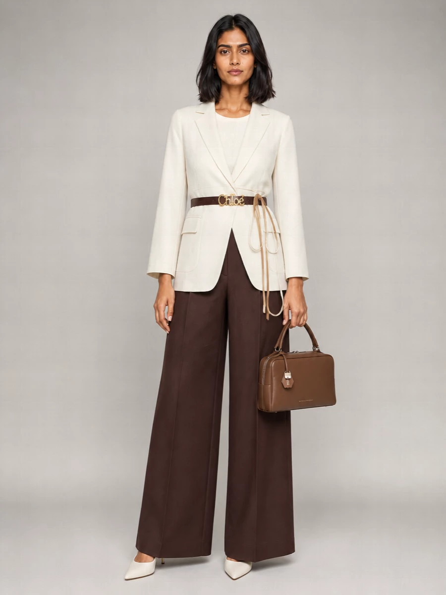 Brunello Cucinelli Wide-Leg Trousers