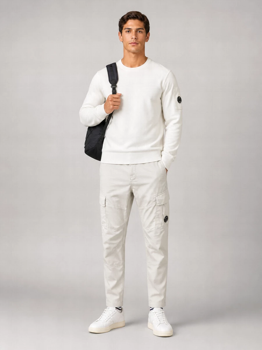 C.p. Company Cotton Crewneck Sweatshirt