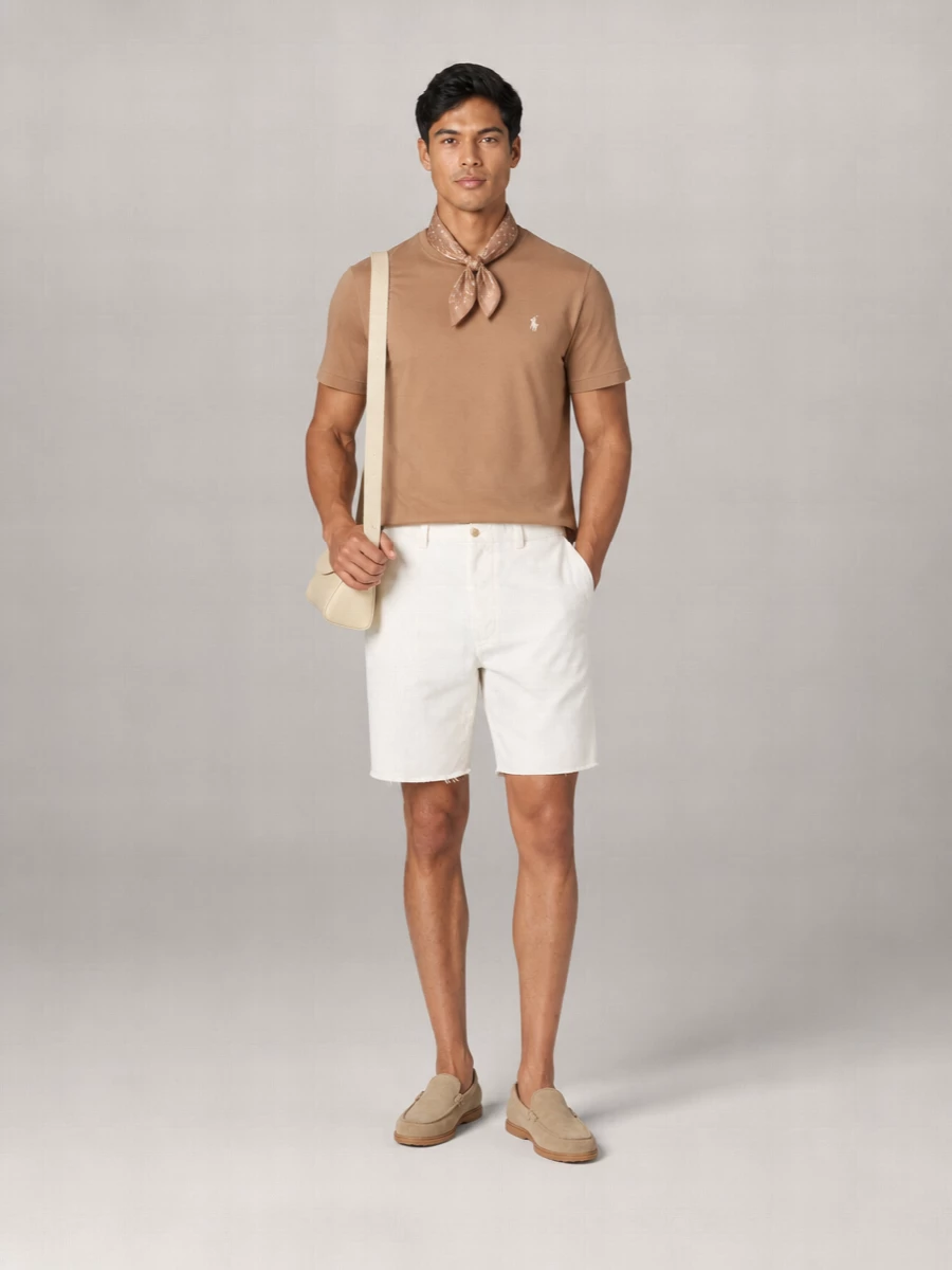 Polo Ralph Lauren Cotton Slim-Fit Crewneck T-Shirt