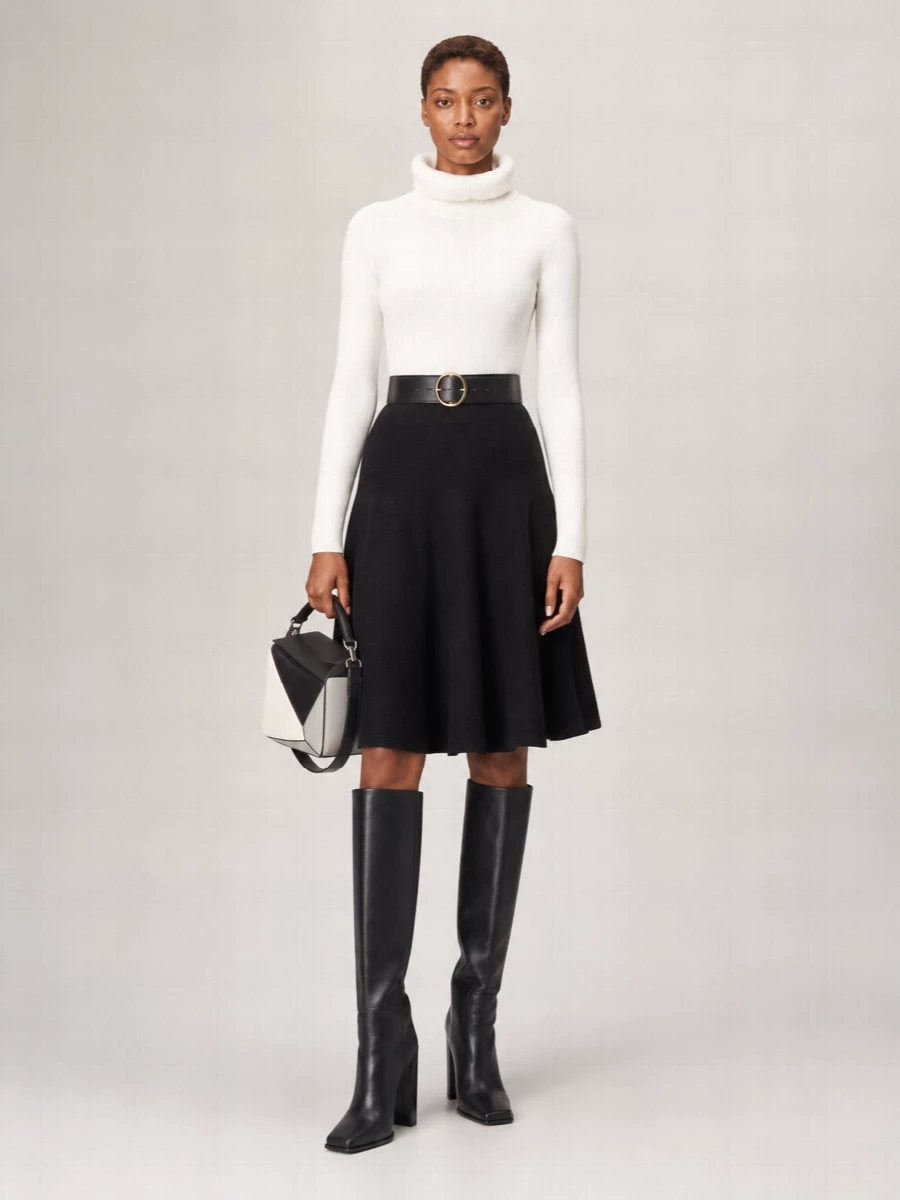 Alaïa Virgin Wool Hooded Jumper