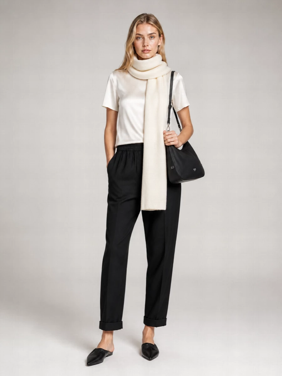 Emporio Armani Linen Straight-Leg Pyjama Trousers