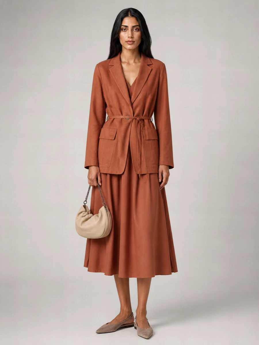 Brunello Cucinelli Single Breasted Coat