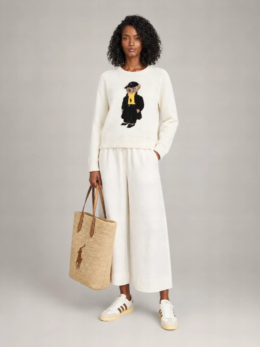 Ralph Lauren Raffia Shopper Bag