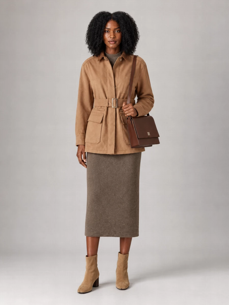 Max Mara Camel Hair Single Breasted Coat