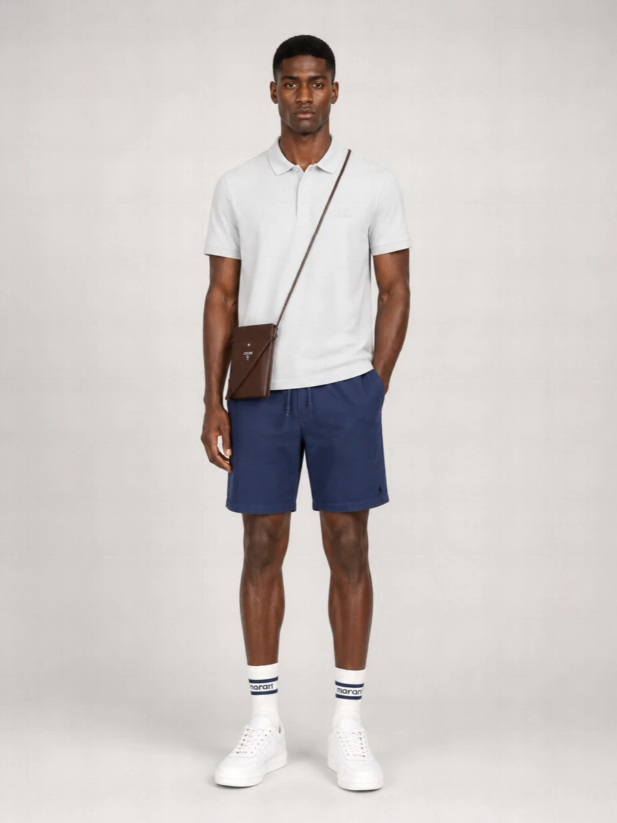 C.p. Company Cotton Short-Sleeve Polo Shirt