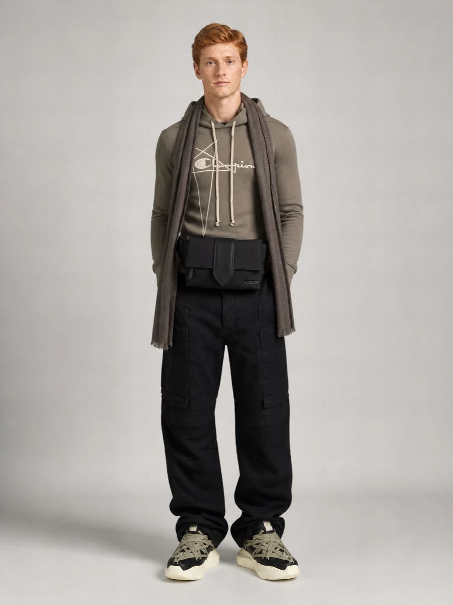 Rick Owens Hooded Bodysuit