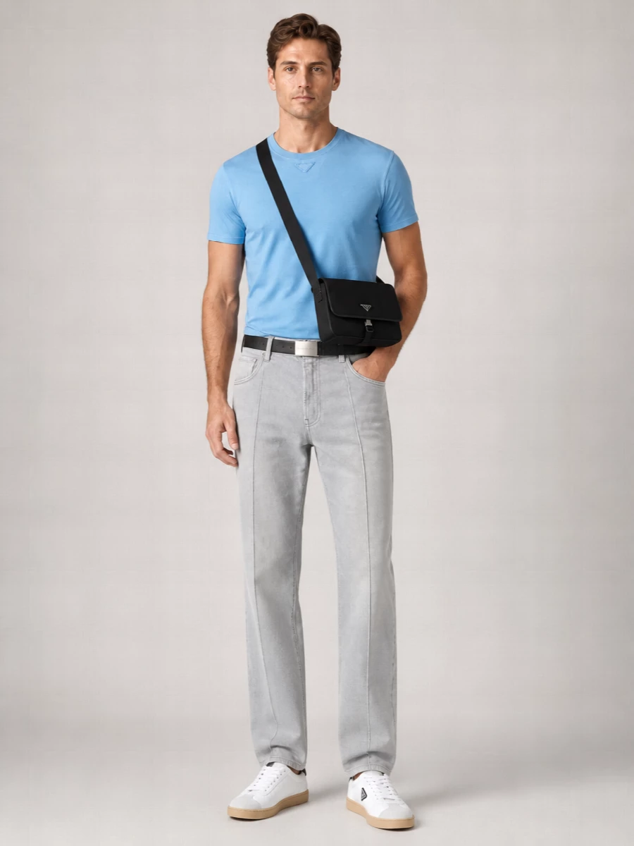 Prada Cotton Short-Sleeve T-Shirt