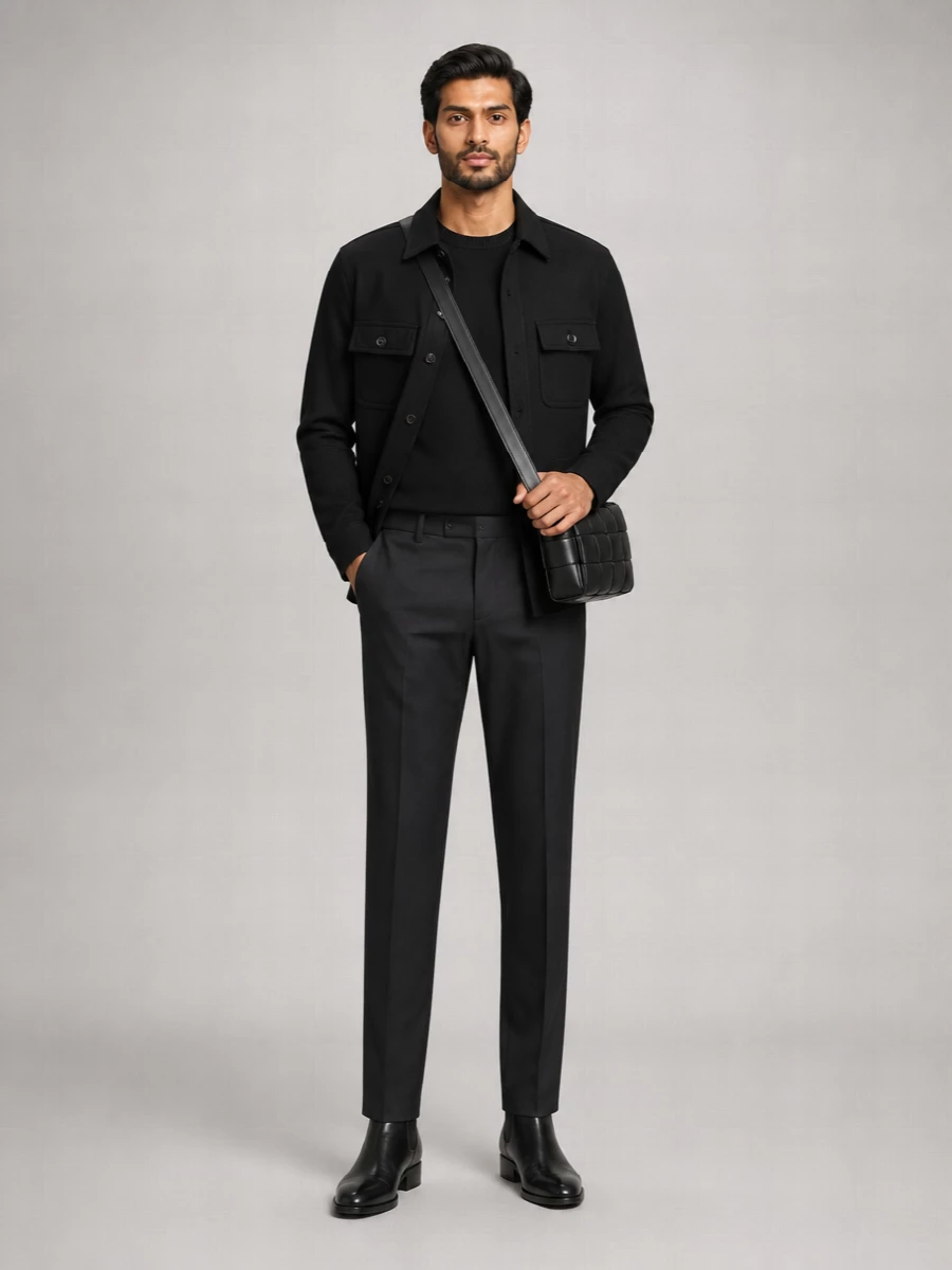 Tom Ford Wool Silk Shirt Jacket